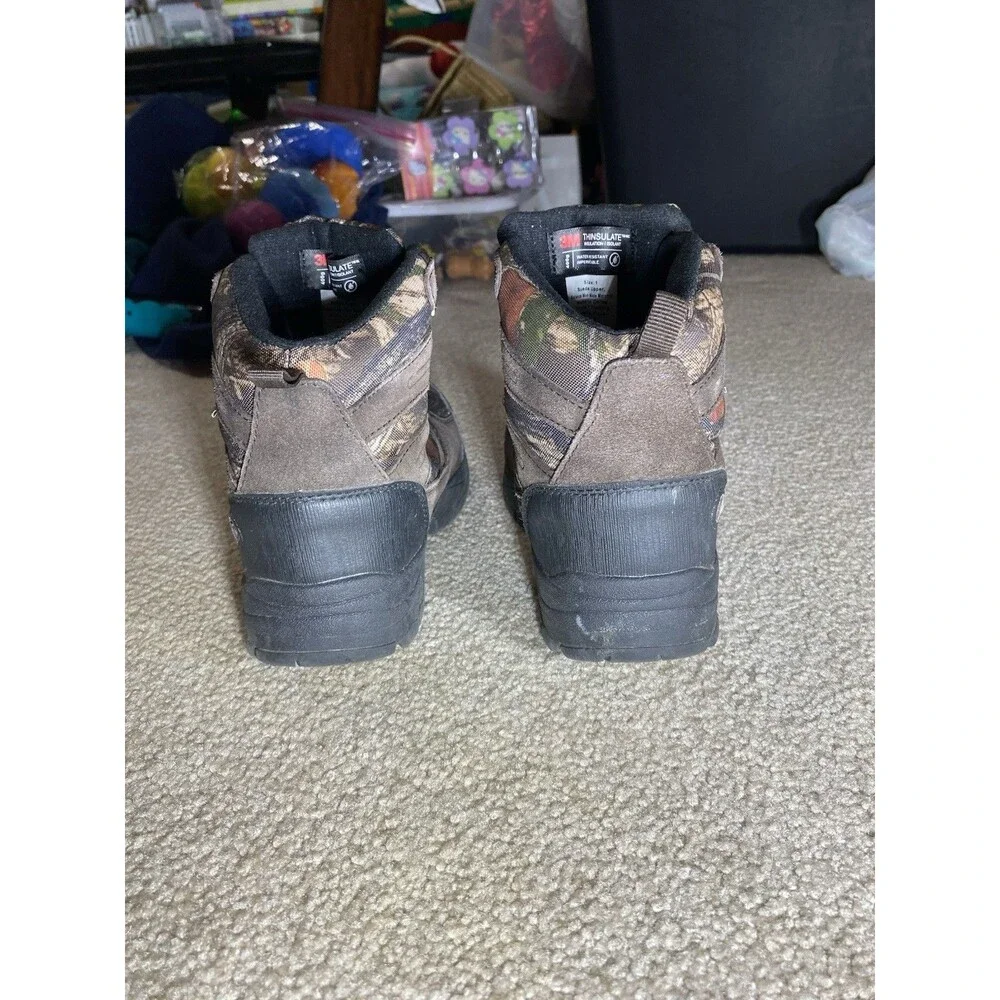 Northside Kids Renegade Waterproof Camo Hunting Boots Thinsulate Size 1 Boys